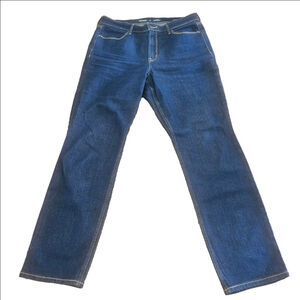 Women's Old Navy Blue High-Rise Wow Straight Jeans Size 12